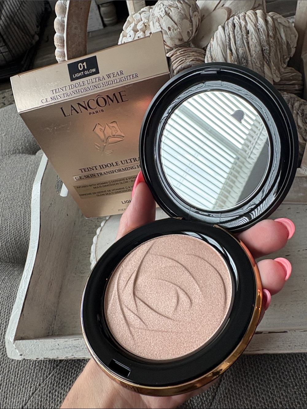 Lancôme Teint Idole Ultra Wear Transforming Highlighter 01 Light Glow
